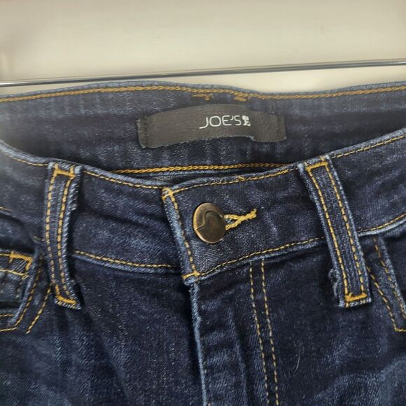 Joe's Jeans Rikki Jeans 26 Womens Dark Wash Low Rise Skinny Leg Denim Bottoms - Picture 7 of 9